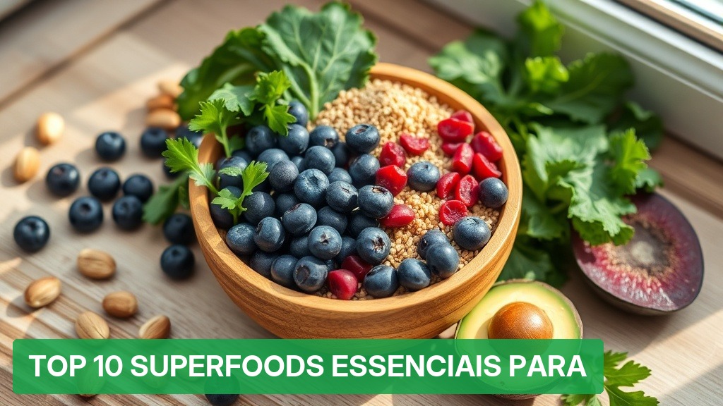 Top 10 Superfoods Essenciais para 2026 — Nutricionando