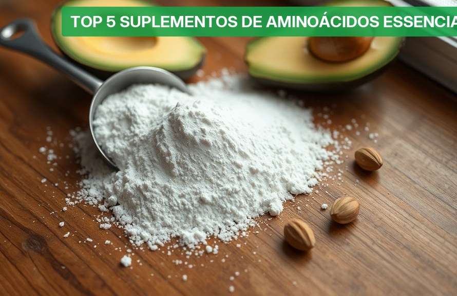 Top 5 Suplementos de Aminoácidos Essenciais (2026) — Nutricionando
