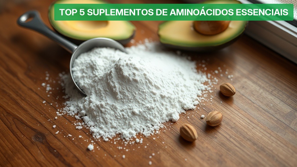 Top 5 Suplementos de Aminoácidos Essenciais (2026) — Nutricionando