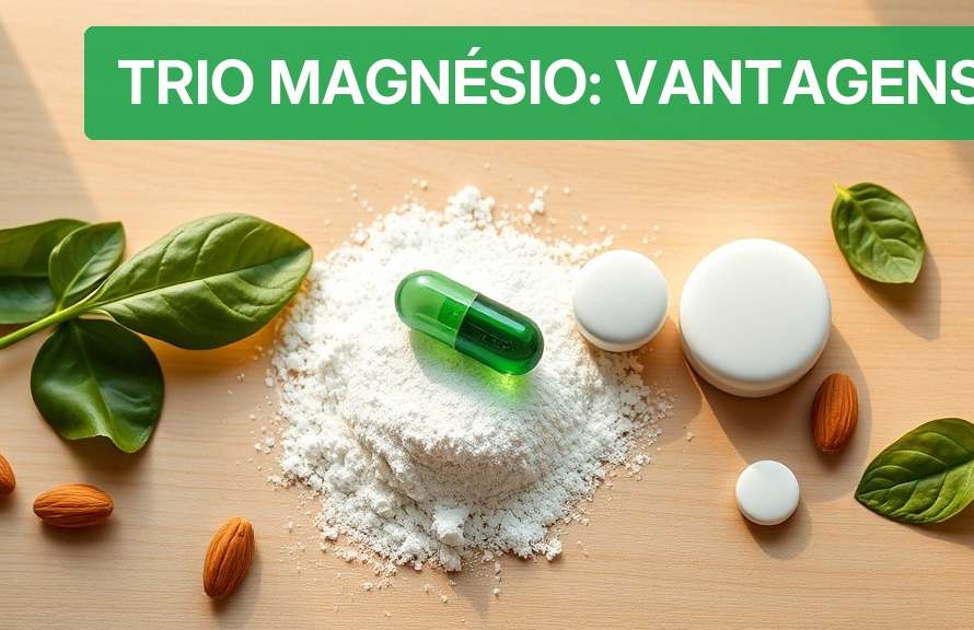 Trio Magnésio: Vantagens [Guia Completo] (2026) — Nutricionando