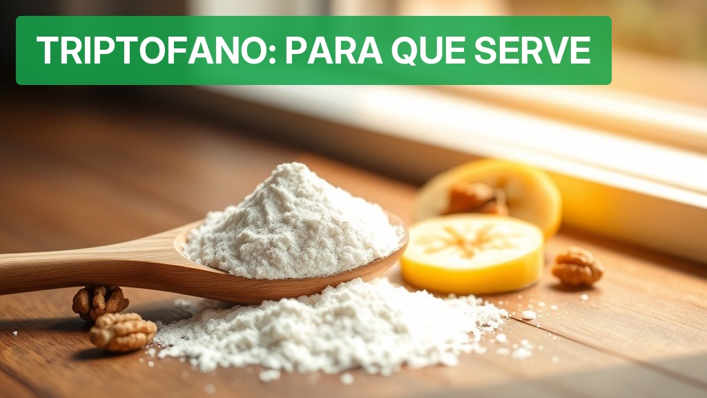 Triptofano: Para Que Serve [Guia Prático 2026] — Nutricionando