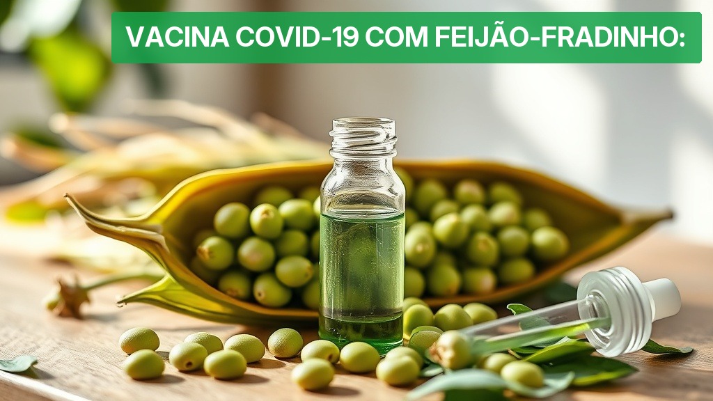 Vacina COVID-19 com Feijão-Fradinho: [Inovação 2026] — Nutricionando
