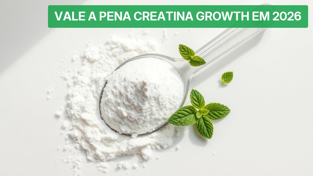 Vale a Pena Creatina Growth em 2026? [Análise Honesta] — Nutricionando