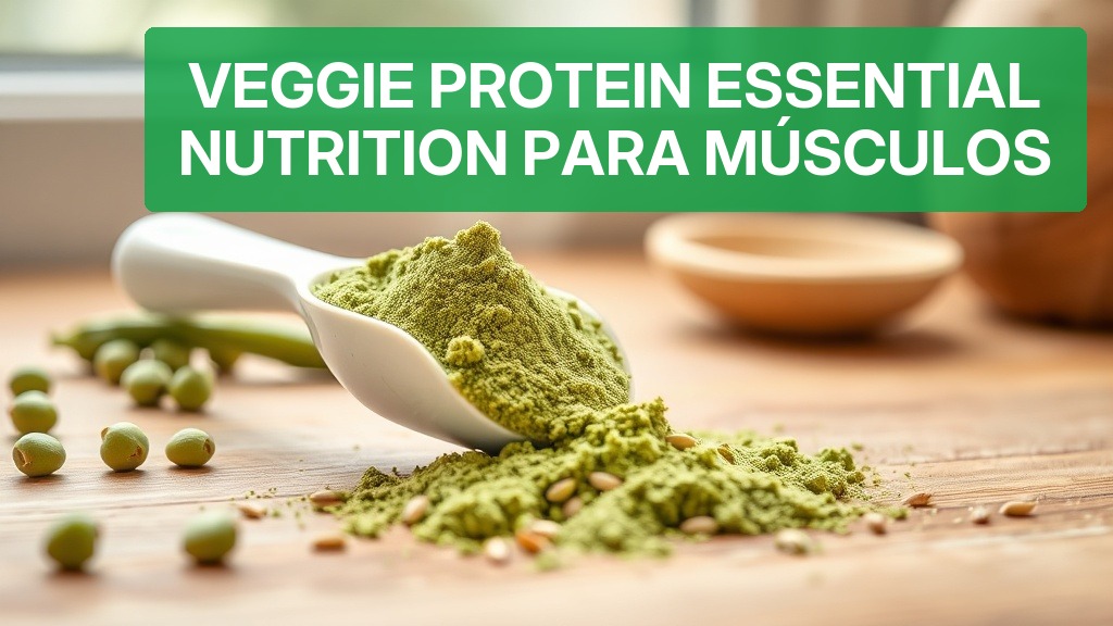 Veggie Protein Essential Nutrition para Músculos [Guia Definitivo] — Nutricionando