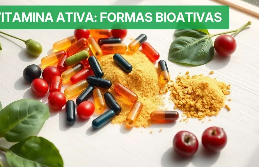 Vitamina Ativa: Formas Bioativas [Benefícios 2026] — Nutricionando