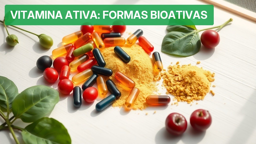 Vitamina Ativa: Formas Bioativas [Benefícios 2026] — Nutricionando