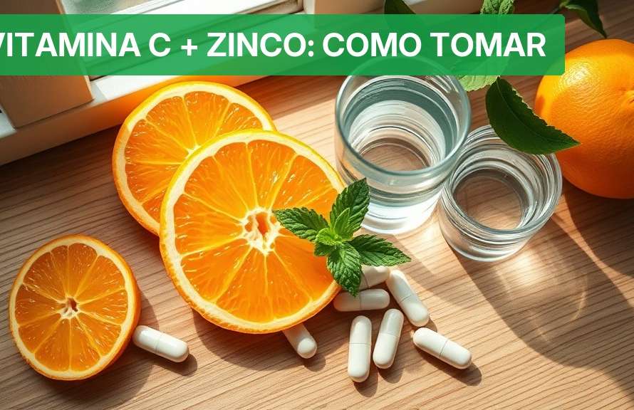 Vitamina C + Zinco: Como Tomar [Guia 2026] — Nutricionando
