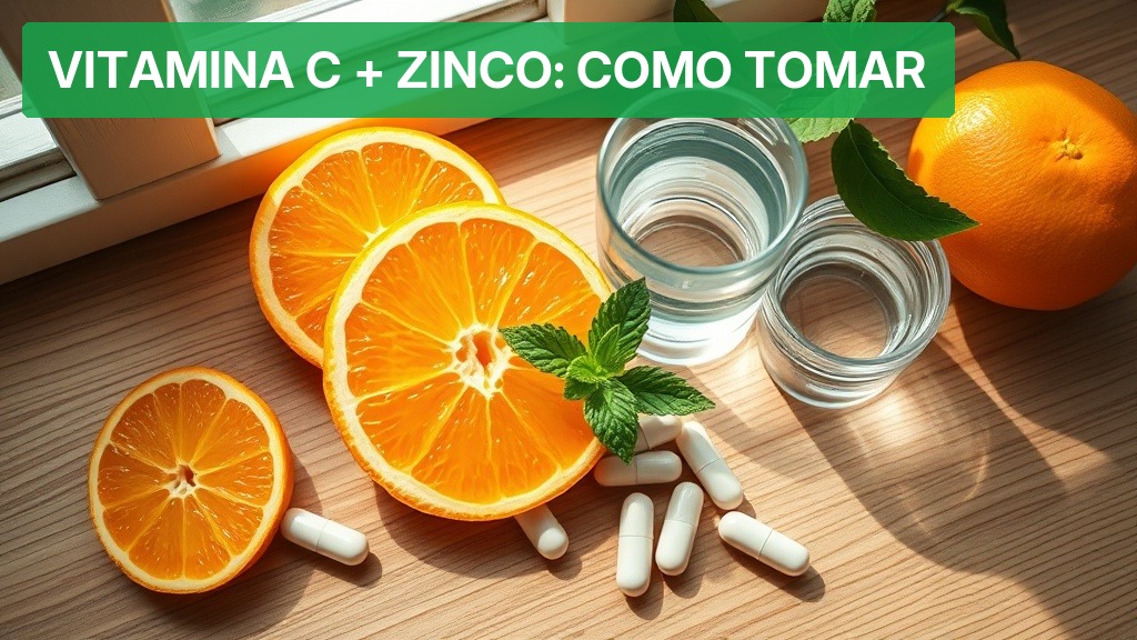 Vitamina C + Zinco: Como Tomar [Guia 2026] — Nutricionando
