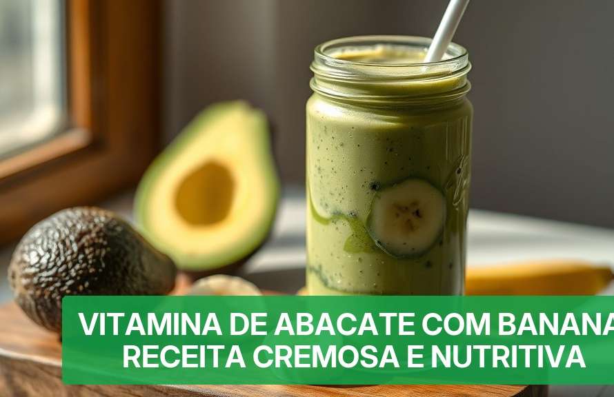 Vitamina de Abacate com Banana: Receita Cremosa e Nutritiva (2026) — Nutricionando