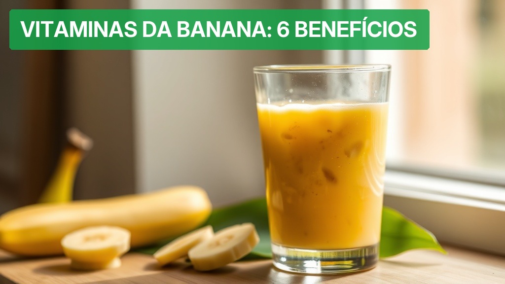 Vitaminas da Banana: 6 Benefícios [Comprovados 2026] — Nutricionando