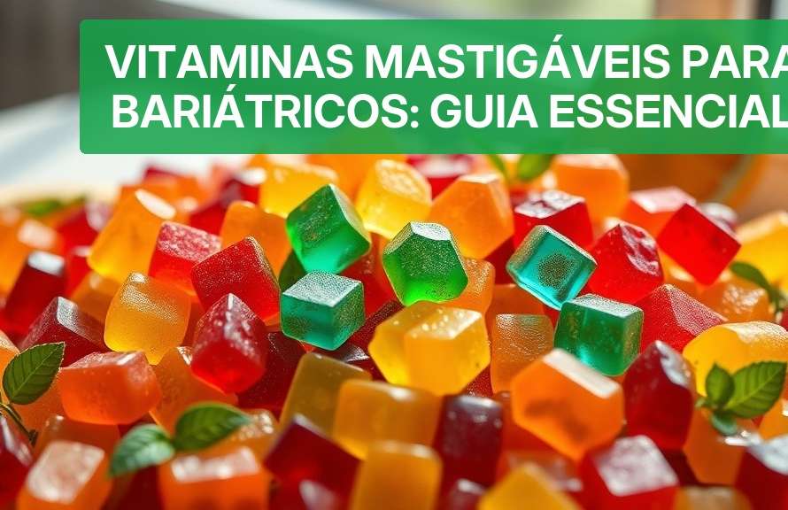 Vitaminas Mastigáveis para Bariátricos: Guia Essencial [2026] — Nutricionando