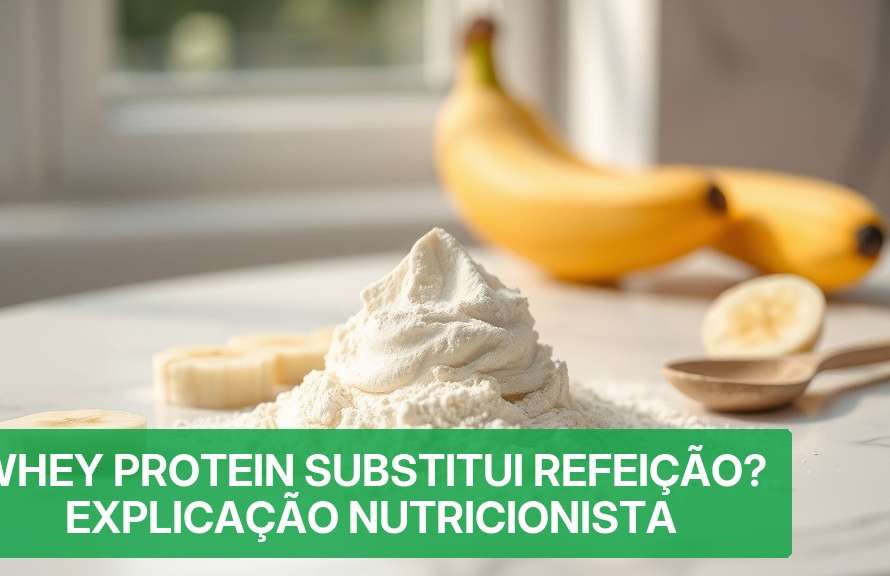 Whey Protein Substitui Refeição? Explicação Nutricionista [2026] — Nutricionando