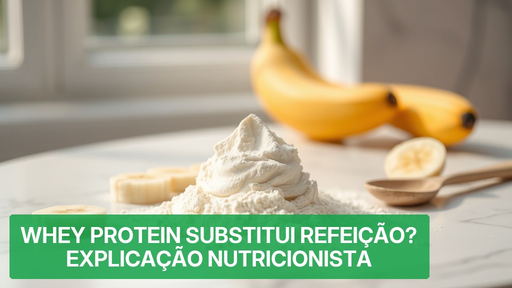 Whey Protein Substitui Refeição? Explicação Nutricionista [2026] — Nutricionando